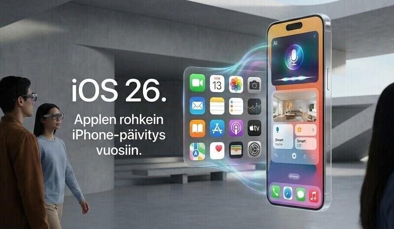 iOS 26 – Applen rohkein iPhone-päivitys vuosiin